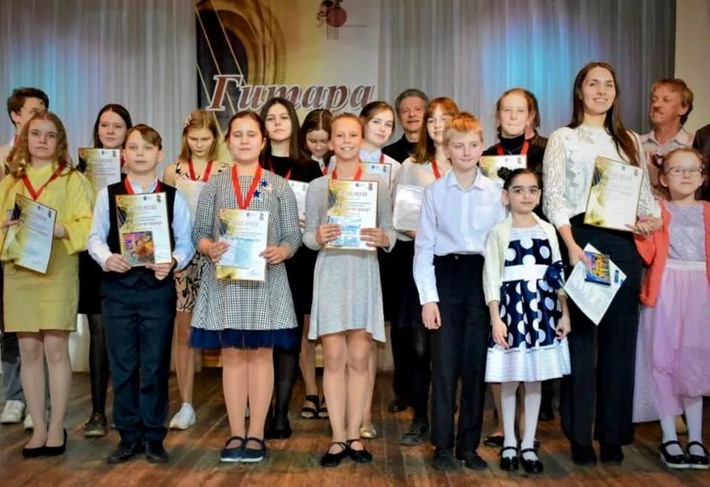 Лауреаты&nbsp;«Гитары по кругу» 2022 года. Фото: пресс-служба главы администрации г.о. Электросталь