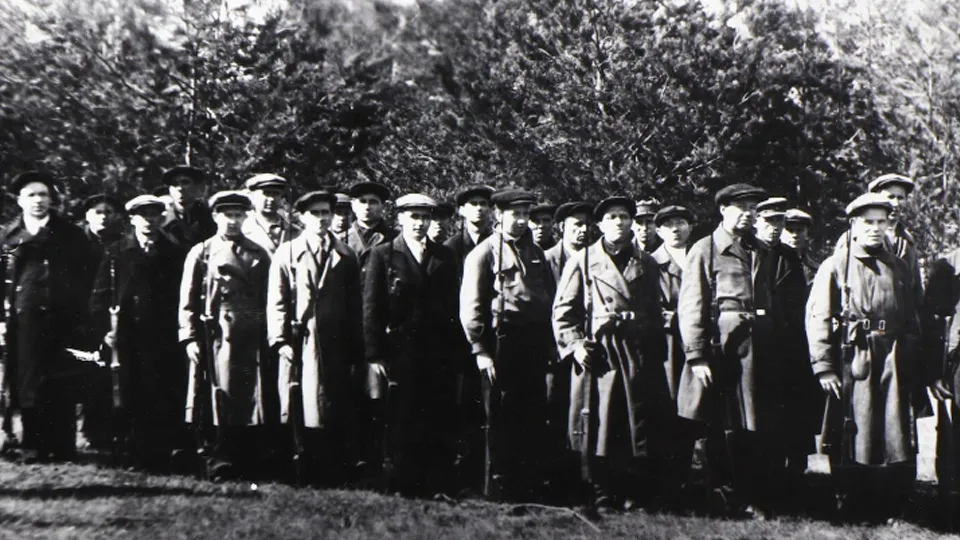 Егорьевские ополченцы на занятиях. Фото: Егорьевский музей