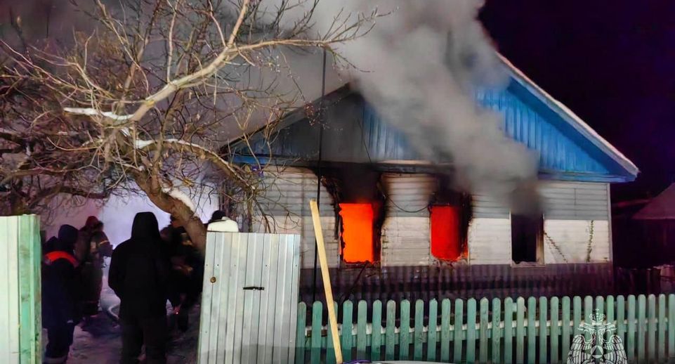 В Омской области при пожаре погибли двое детей и двое подростков