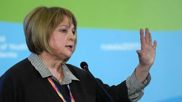 Памфилова посетила стенд Подмосковья на Всемирном фестивале молодежи и студентов