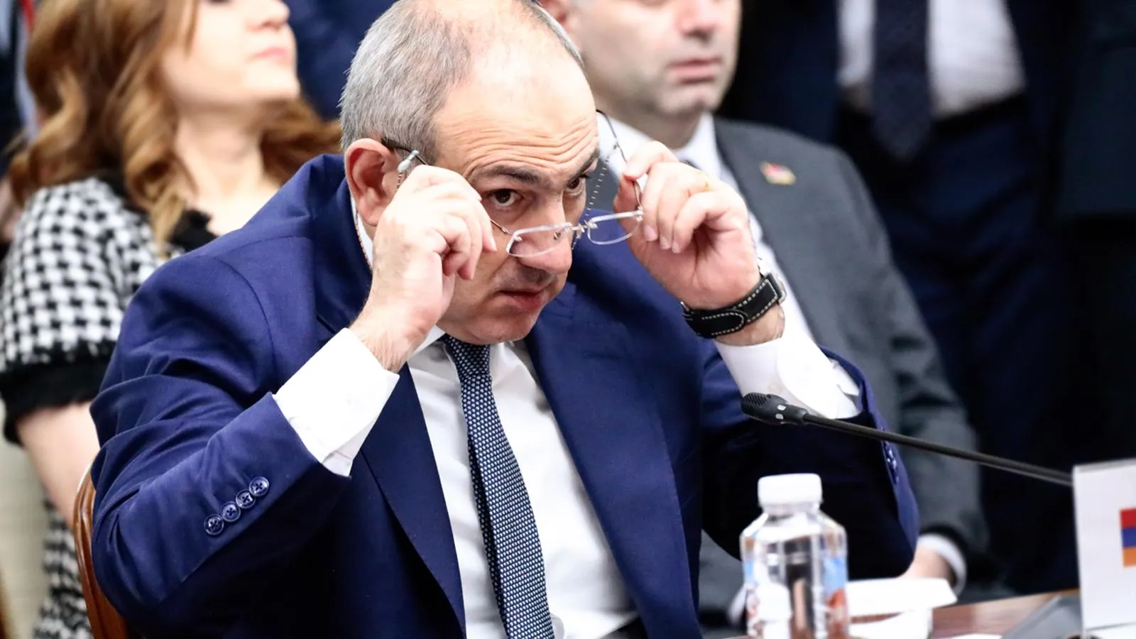 Премьер-министр Армении Никол Пашинян на заседании Евразийского межправительственного совета, Москва. 13 декабря 2024 года. Roman Naumov