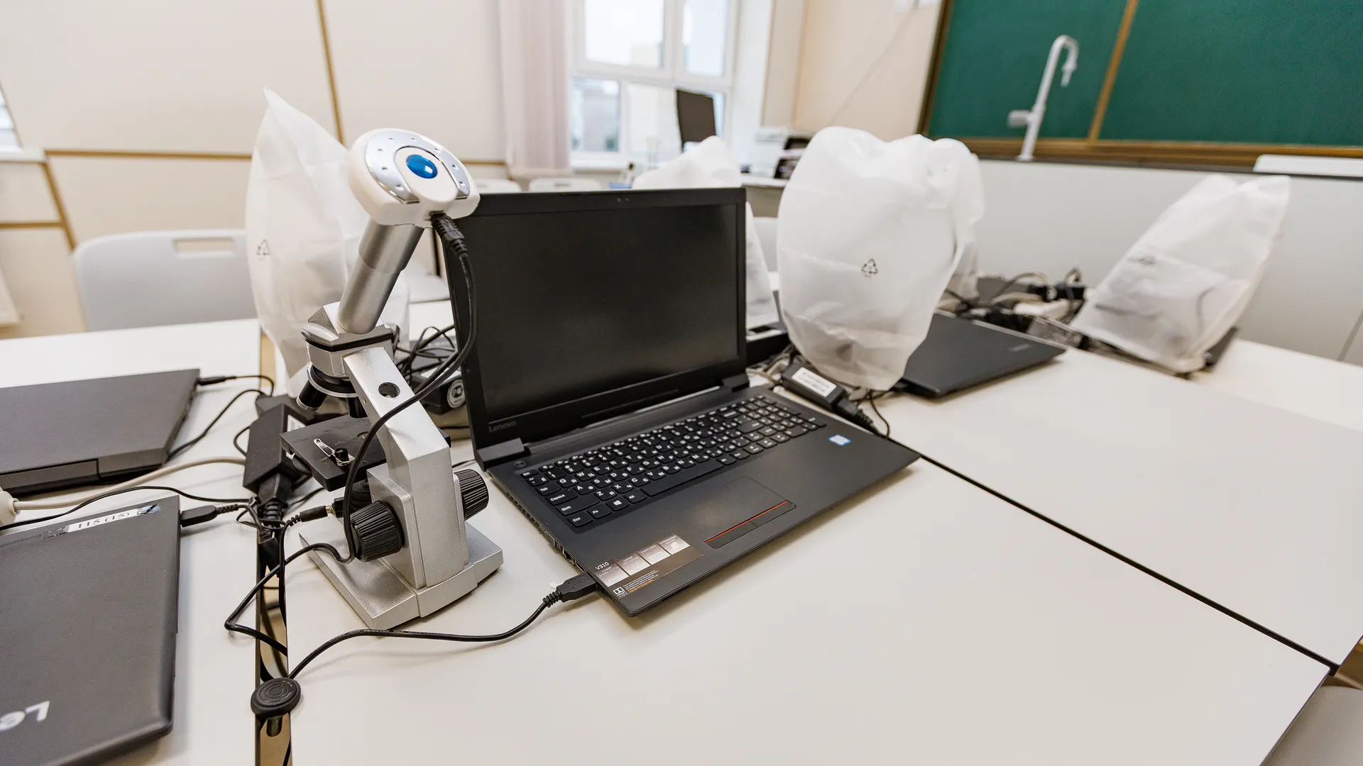 Кабинет биологии в воспитательно-образовательном комплексе «Успех» (Гимназия № 5) в Дзержинском