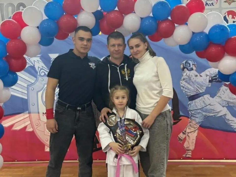 Семья Куликовых. Фото: спортшкола «Виктория», м.о. Егорьевск