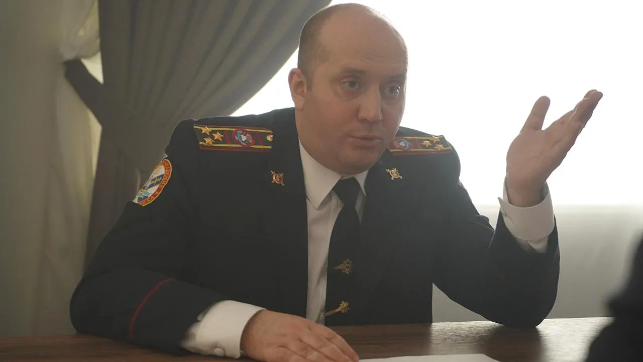 Кадр из сериала «Полицейский с Рублевки». Режиссер И. Куликов. 2016 год
