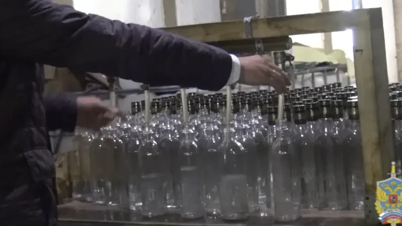 Двенадцать тысяч бутылок паленого алкоголя выявили в Дмитровском районе