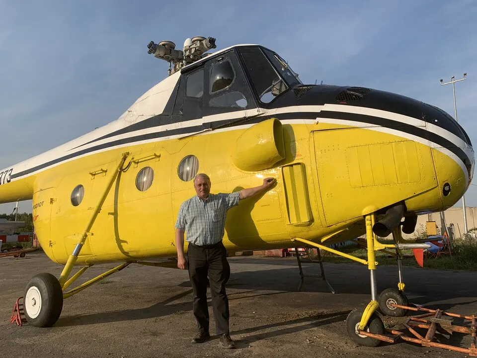 Летчик-испытатель Николай Григорьев. Фото: пресс-служба МАРЗ ДОСААФ