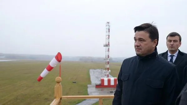 Губернатор проверил строительство новой ВПП в «Домодедово»