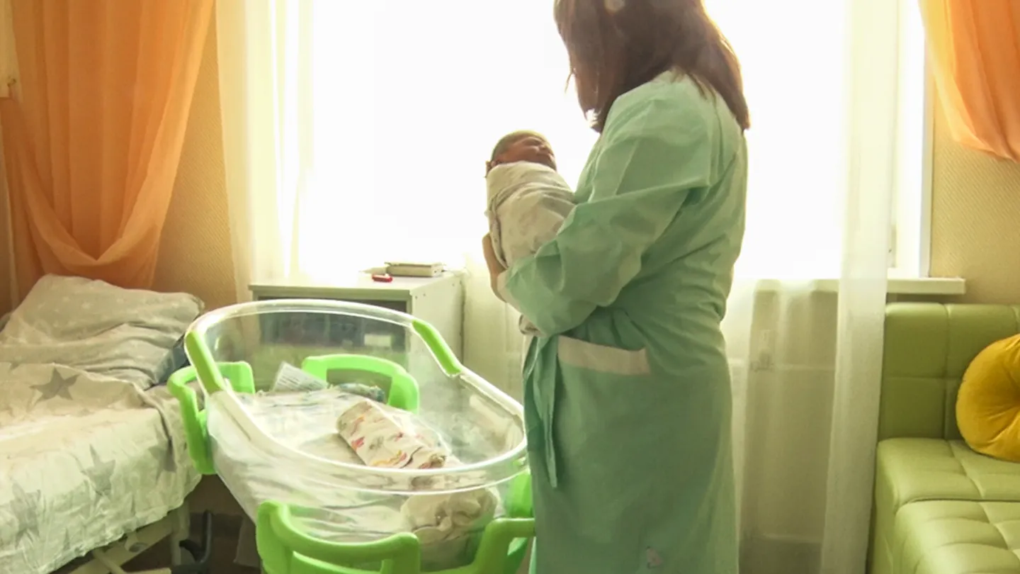 Палата в Клинском роддоме/Фото: МедиаБанк Подмосковья/Данила Кирьянов
