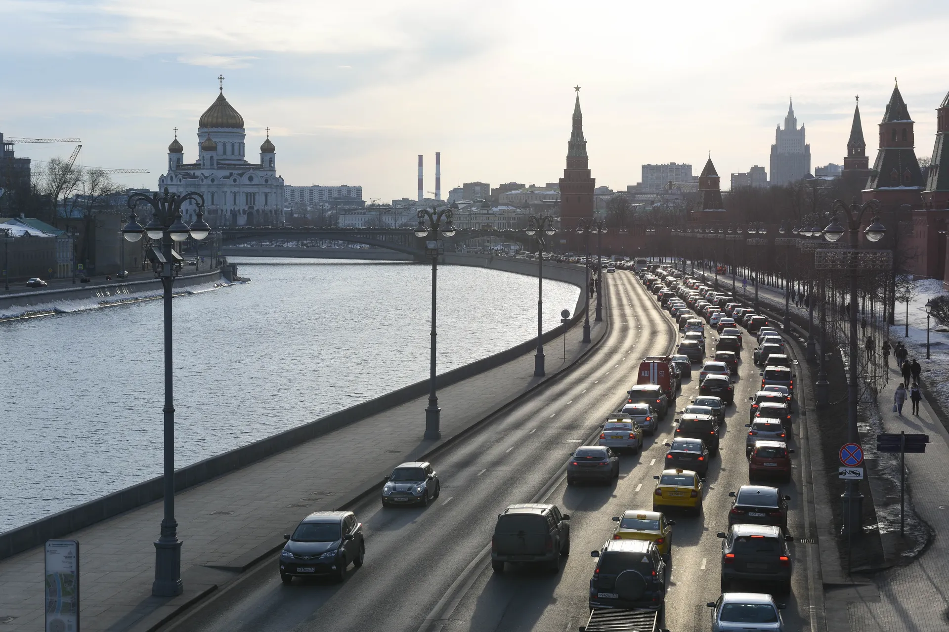 Весна в Москве