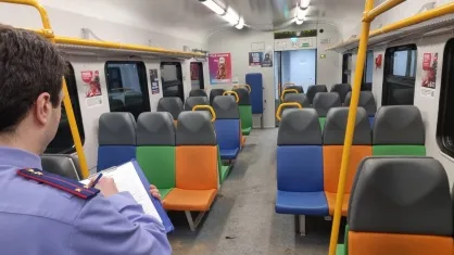 Фото: Западное СУ СКР на транспорте