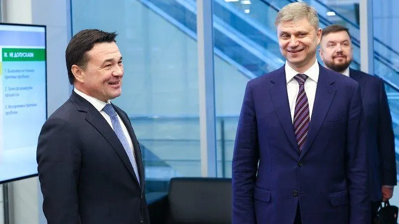 Губернатор Подмосковья обсудил с главой РЖД планы дальнейшего сотрудничества