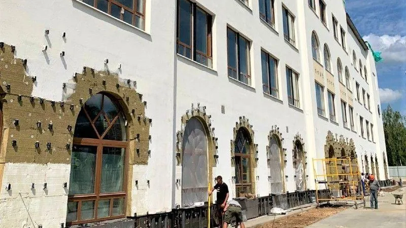 Строительство нового корпуса при «Физтех-лицее» имени Капицы завершается в Долгопрудном