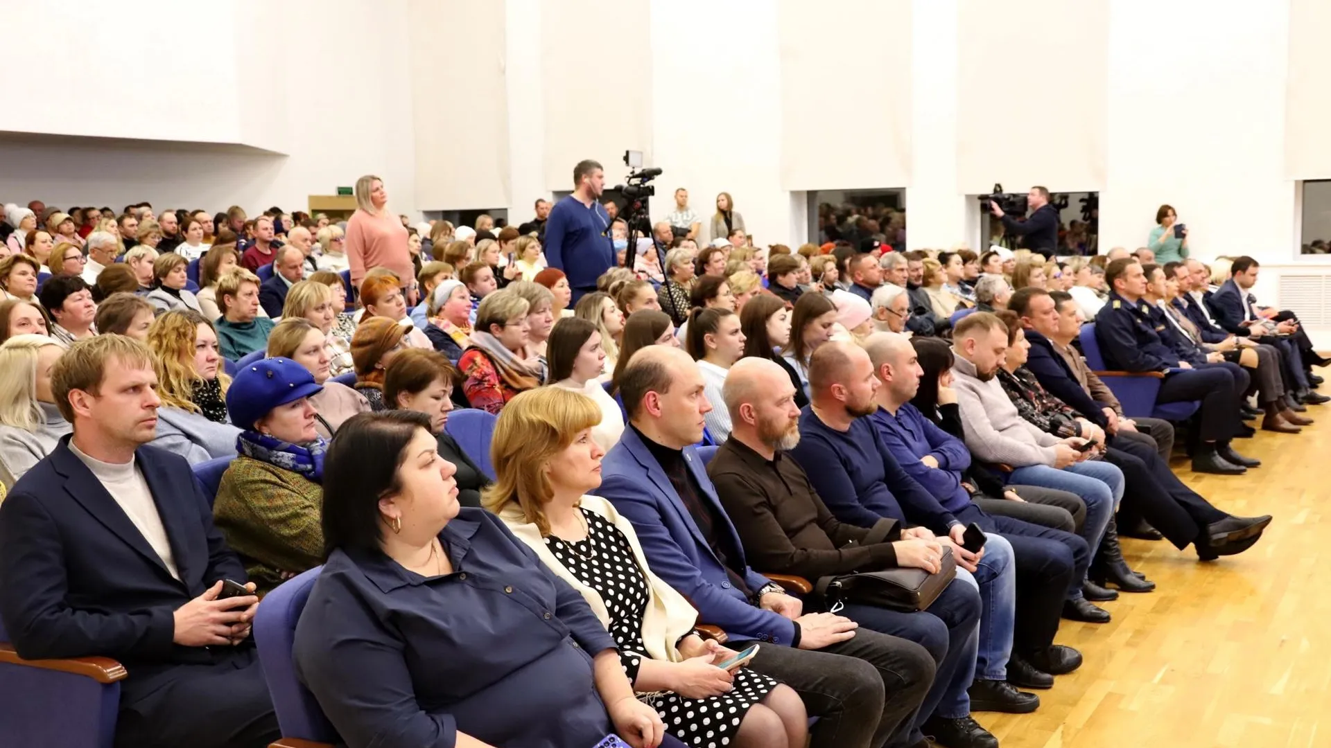 С жителями Каширы встречу провел губернатор Московской области