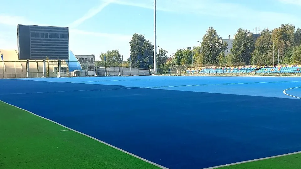 Фото: REGIONS/Олег Книжник. На фото: домашняя арена клуба «Динамо-Электросталь»