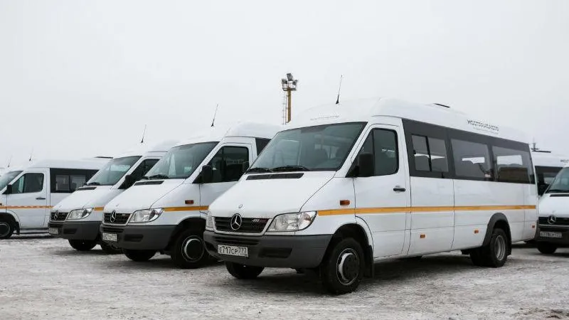 Новые микроавтобусы поступили в автопарк Сергиева Посада