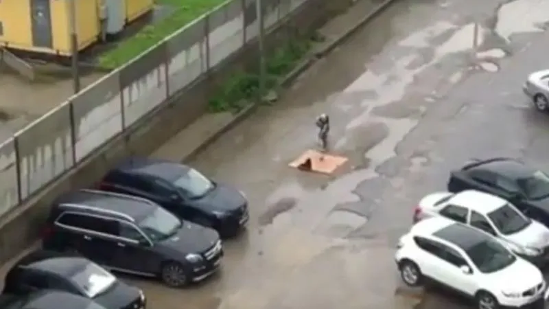 скриншот видео Илья Польшиков / vk.com