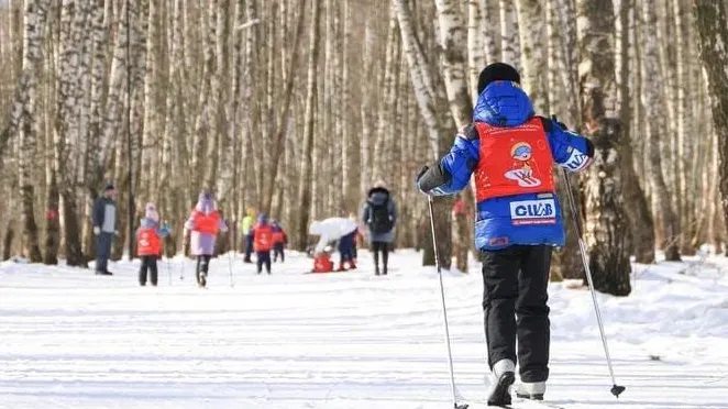 Фото: пресс-служба администрации г. о. Домодедово / Снежная и морозная зима отлично подходит для катания на коньках, тюбингах и лыжах