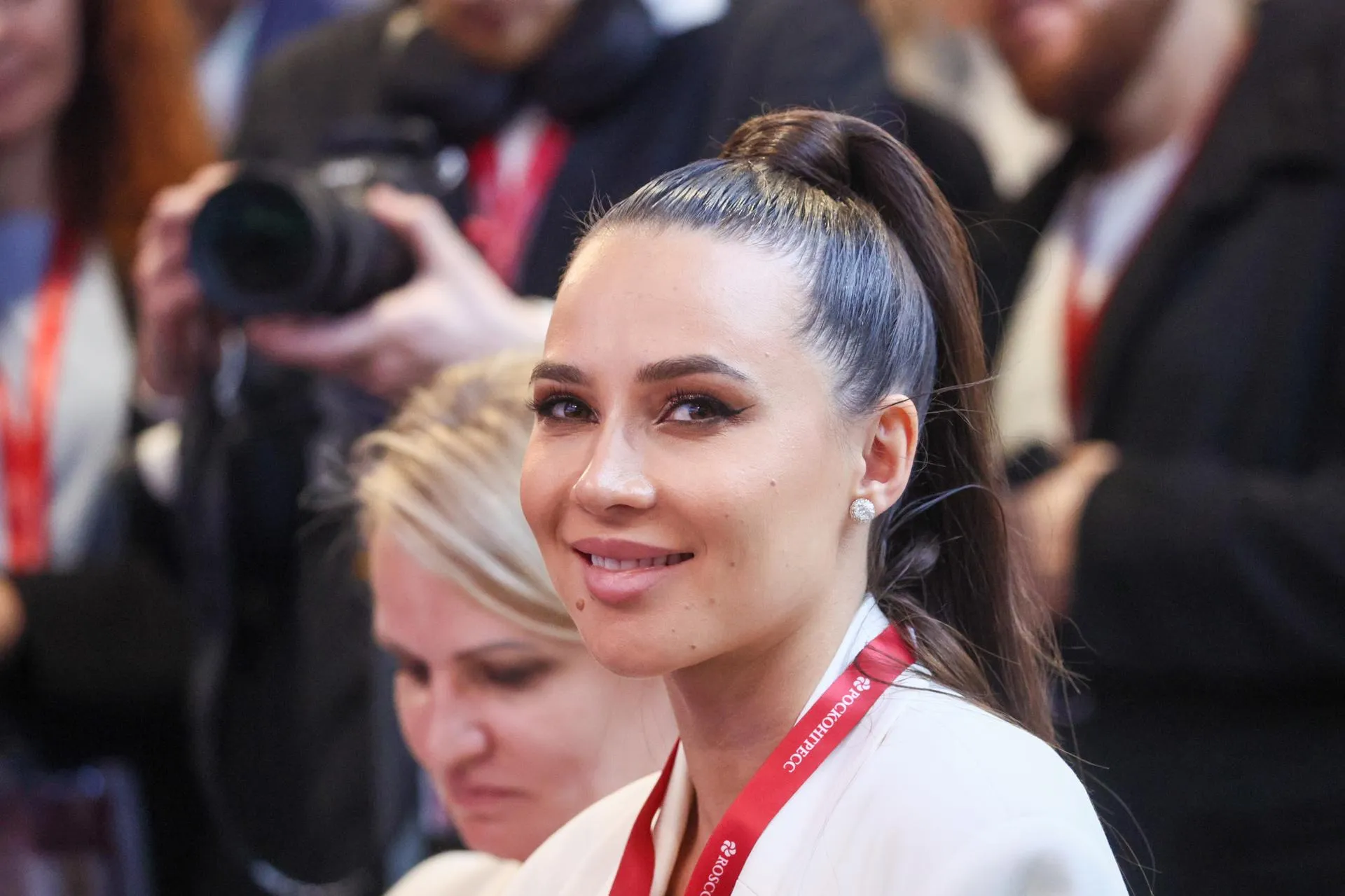 Валерия Чекалина на ПМЭФ-2024. Petrov Sergey/news.ru