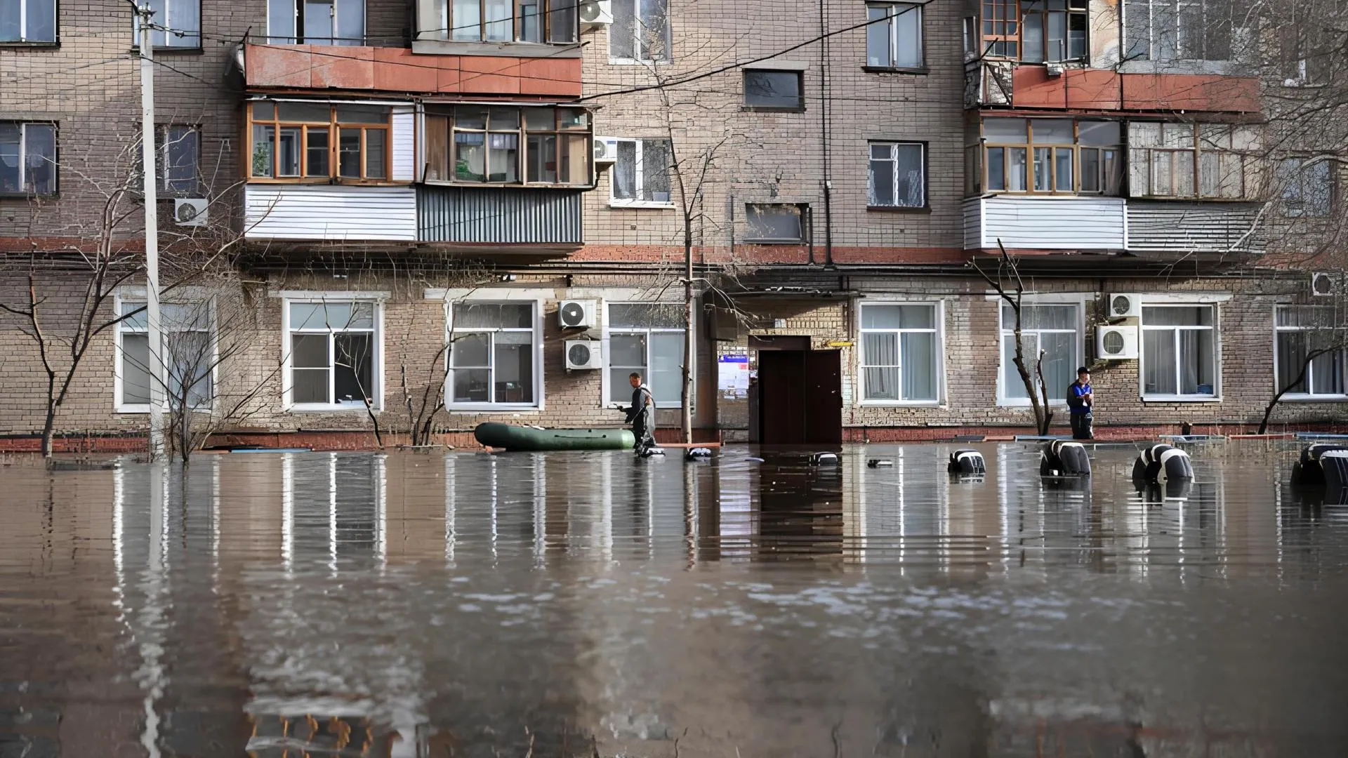 Обстановка в Орске после прорыва дамбы