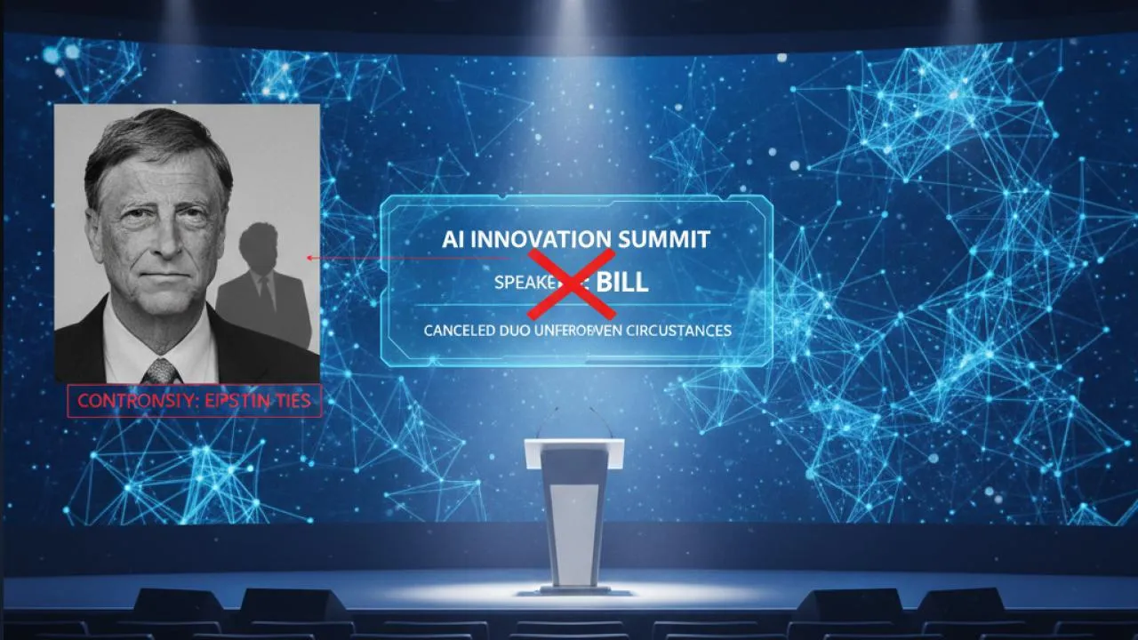 Тень Эпштейна над ИИ: Билл Гейтс внезапно отменил выступление на саммите в Индии