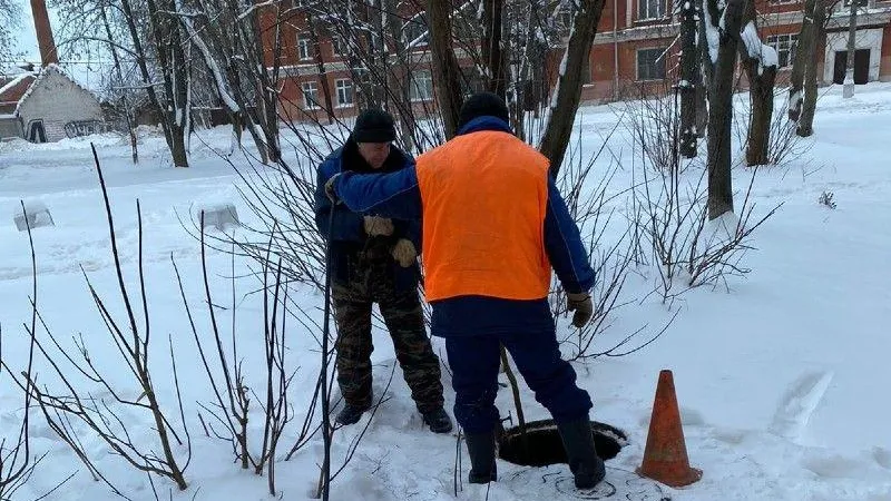 Засор на городской канализационной системе устранили в Орехово-Зуеве