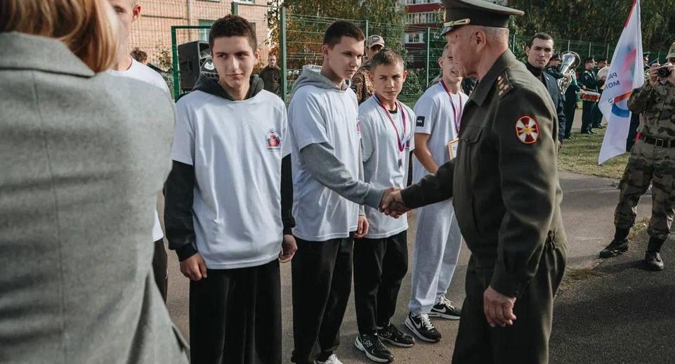 Студенты Раменского колледжа стали призерами патриотической спартакиады