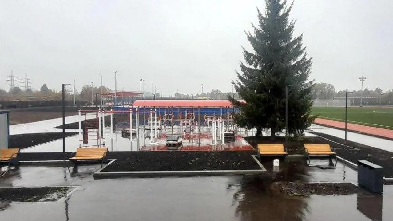 Стадион «Гидросталь» готовится к открытию в Чехове