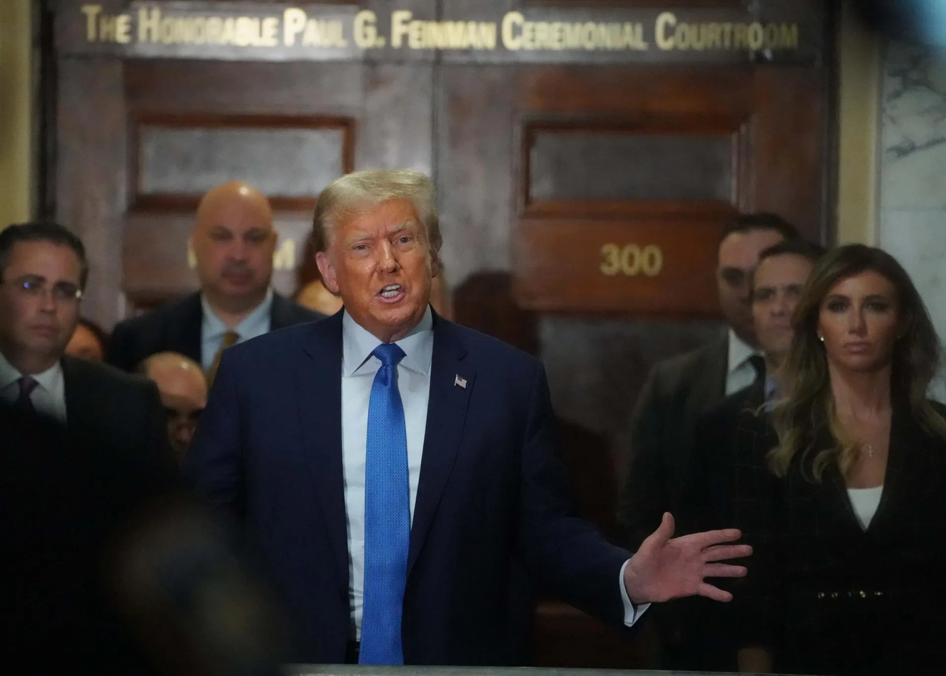 Экс-лидер США Дональд Трамп