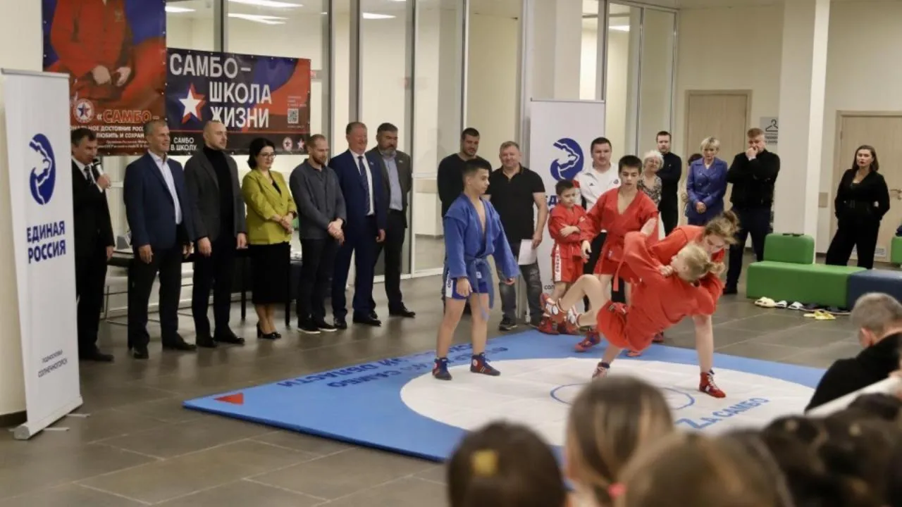 Новая секция самбо откроется в одной из школ Солнечногорска