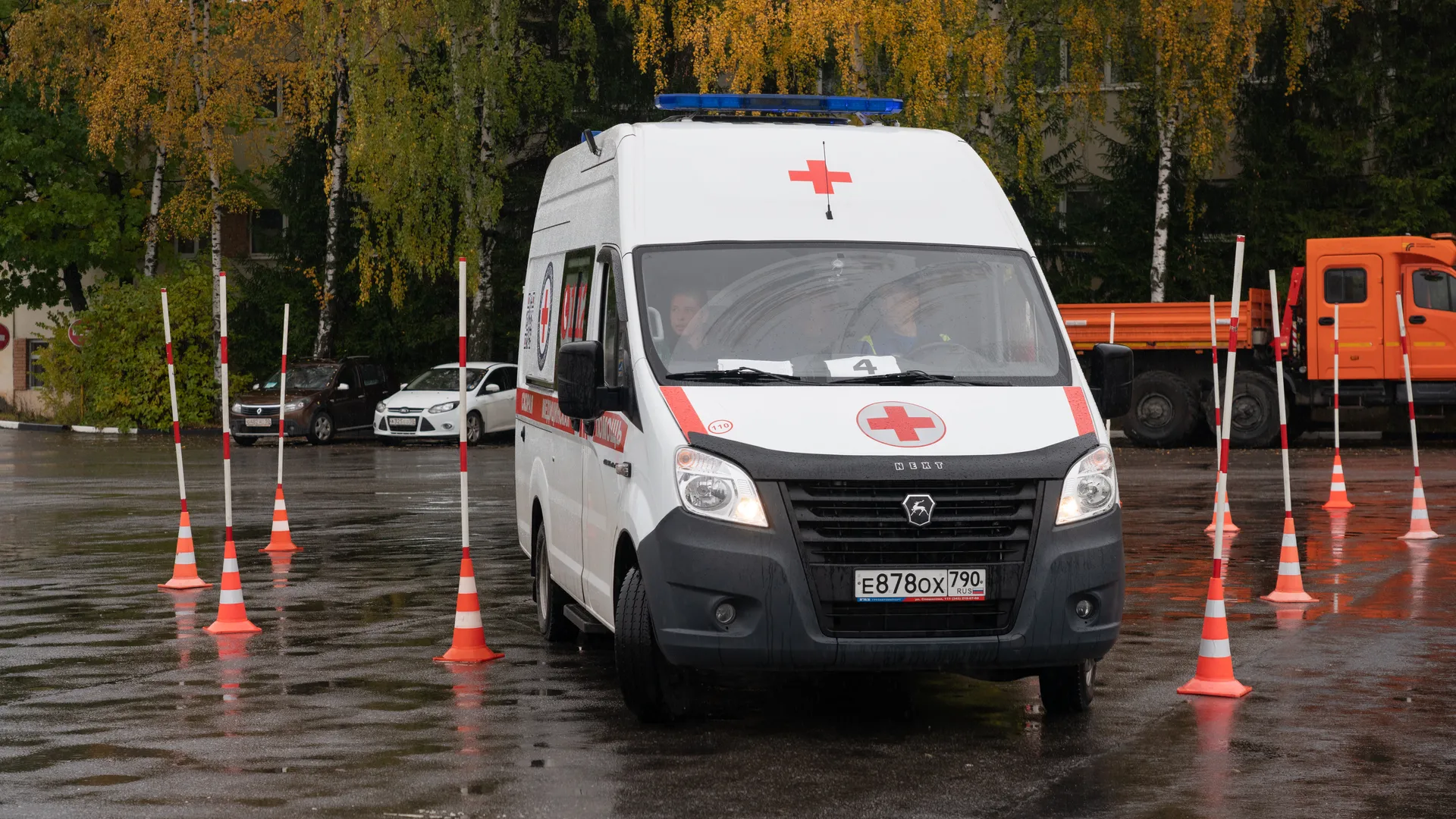Подольск. Конкурс «Лучший водитель скорой помощи»