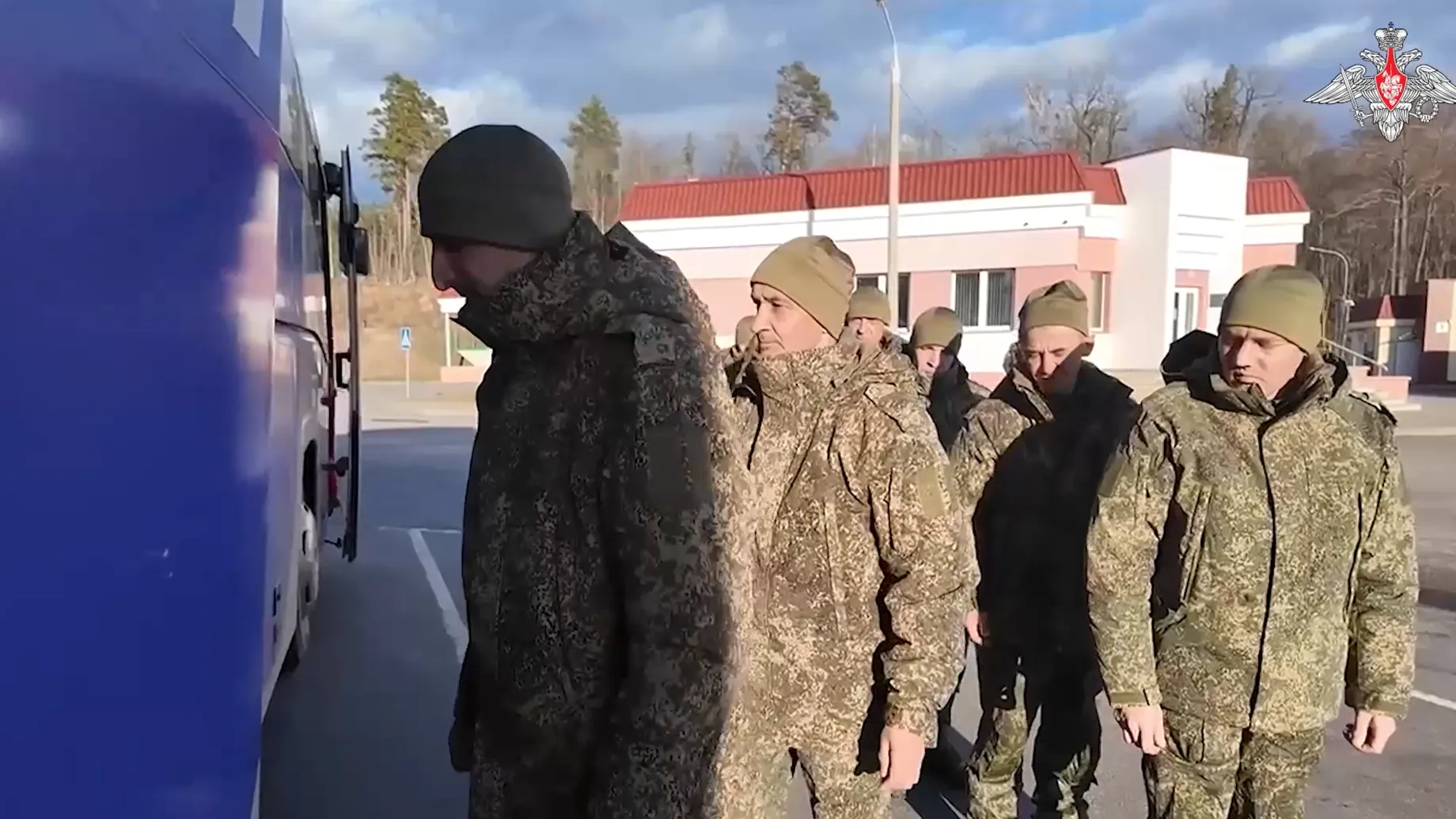 Кадр из видео Минобороны России