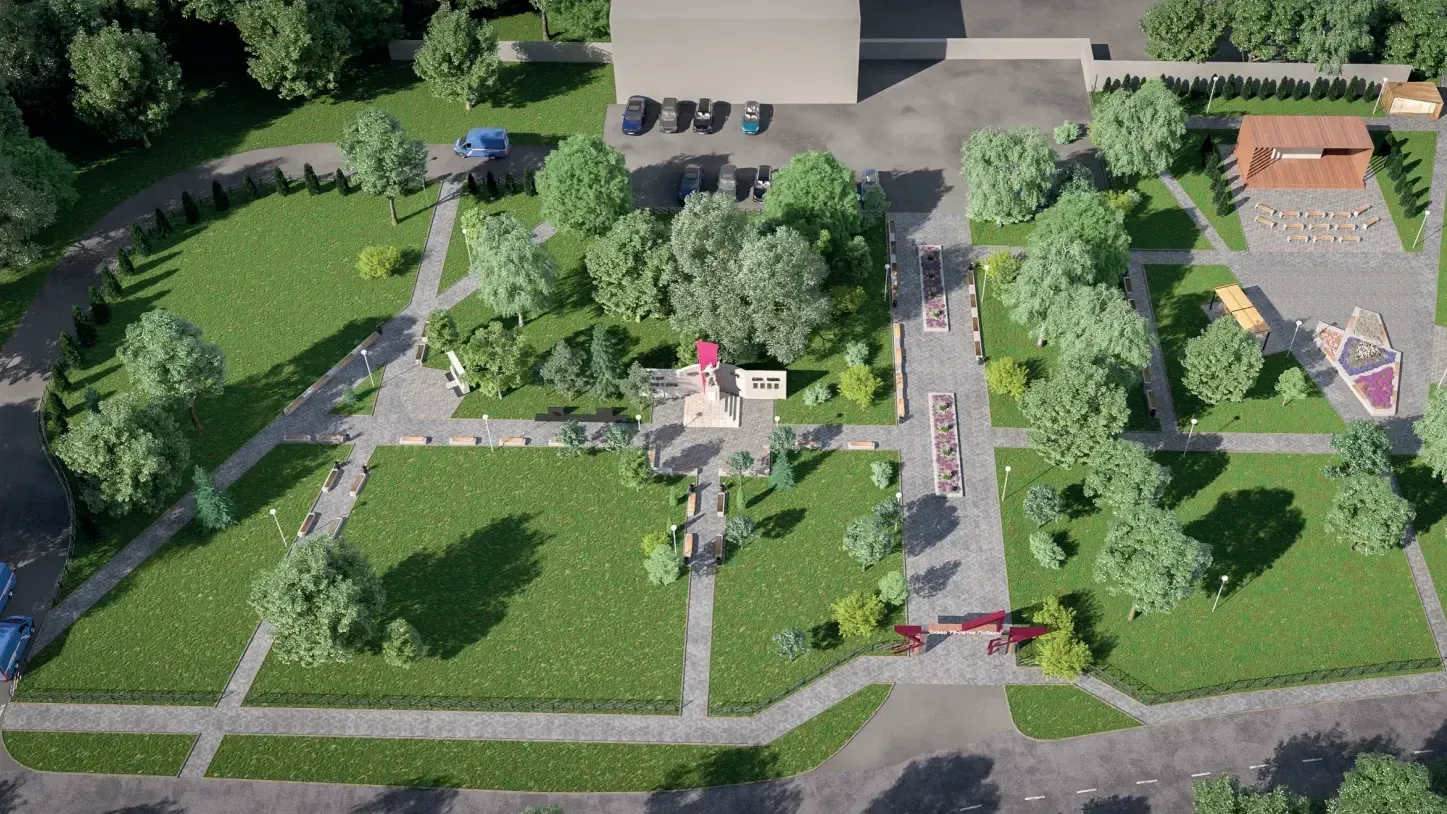 Проект будущего сквера