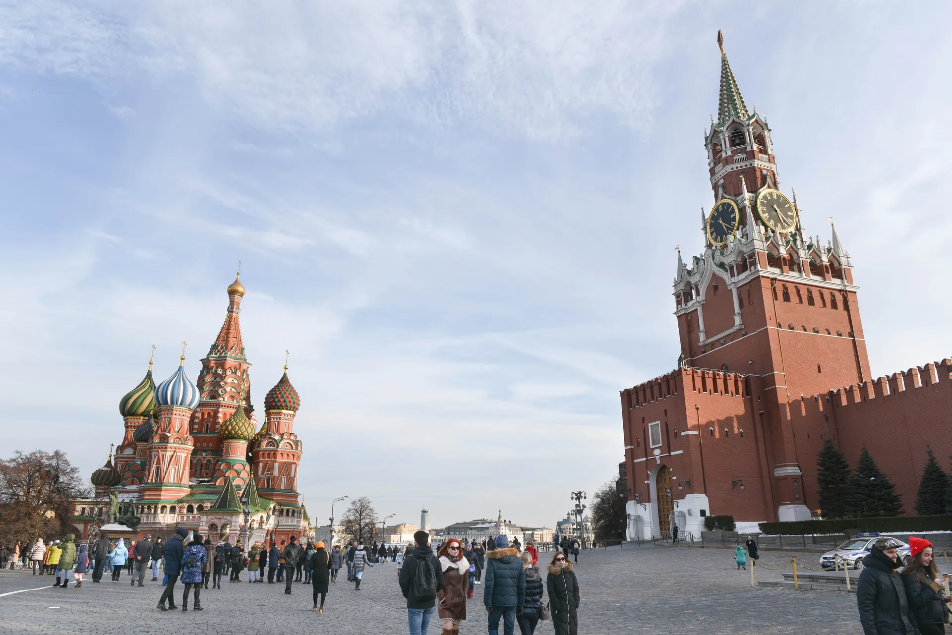 Весна в Москве