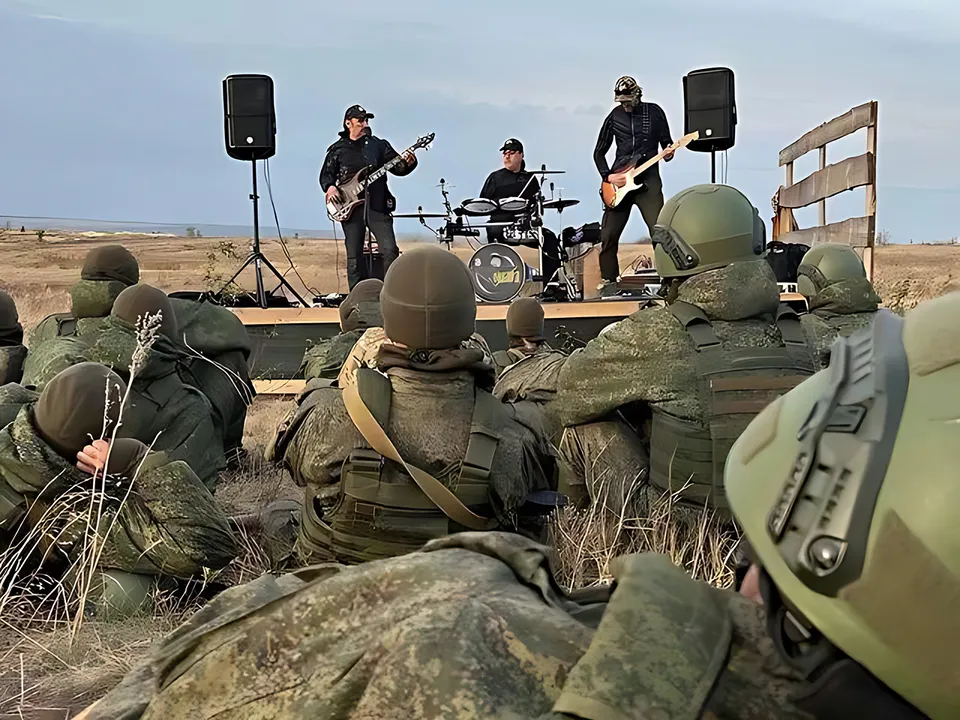 Группа «Онвард» на передовой. Фото: пресс-служба администрации г.о. Реутов