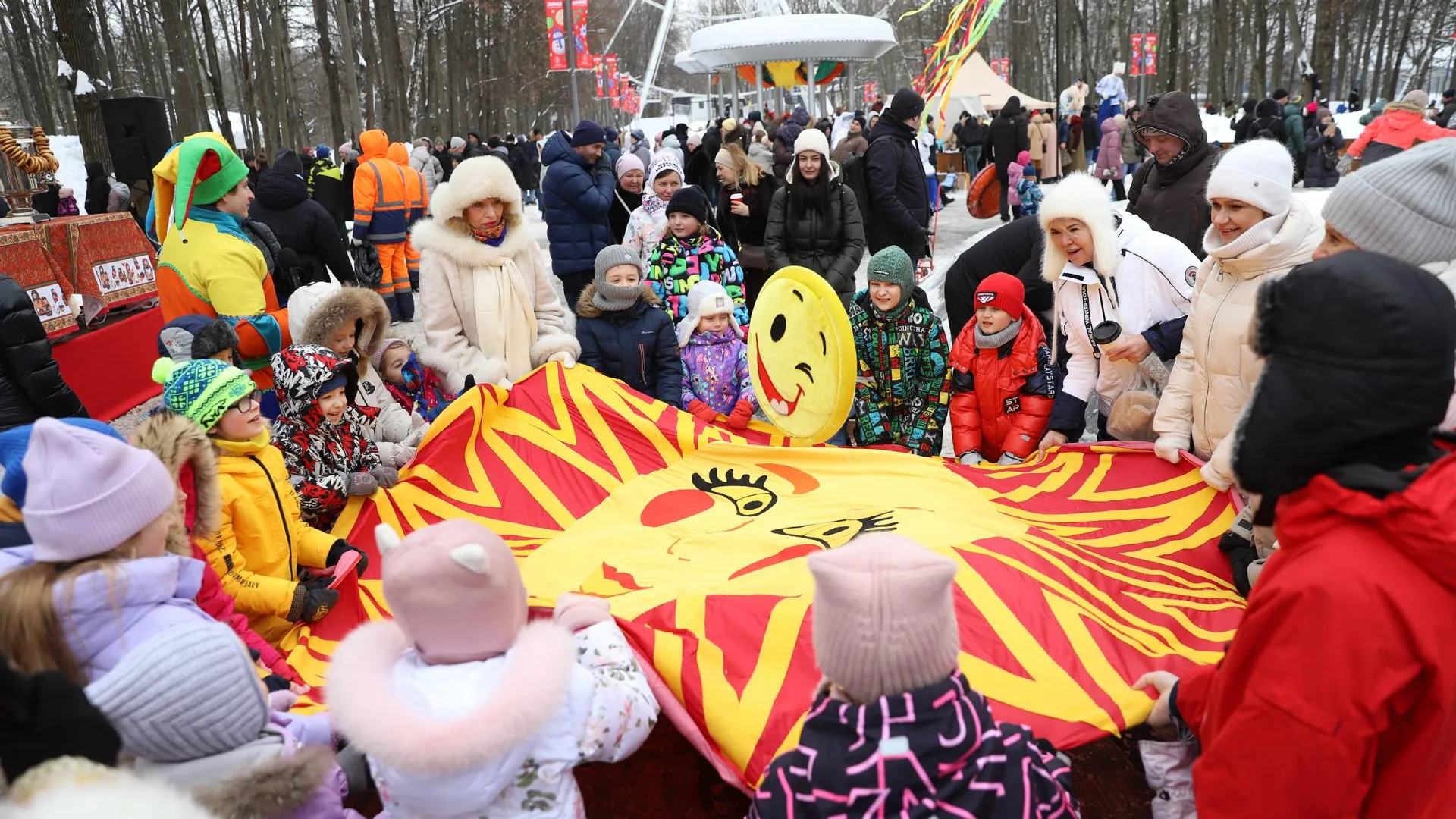 «Славянская слобода», кузница и стрельба из лука: как Химки проводили зиму