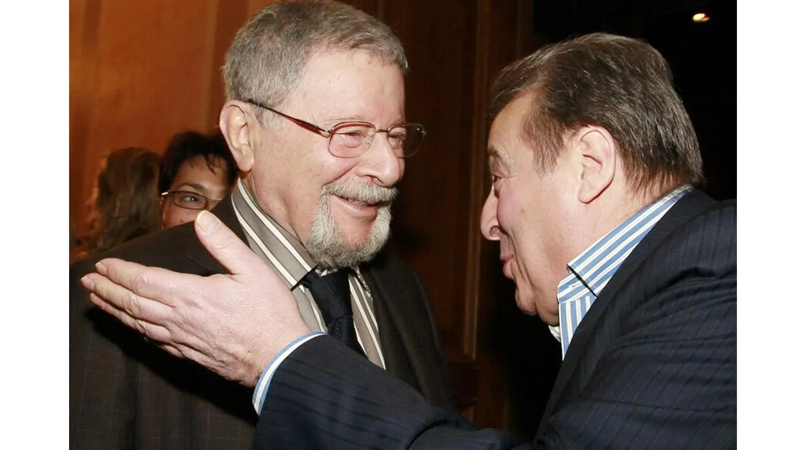 Генрих Падва и Геннадий Хазанов, 2011 год. Валерий Левитин