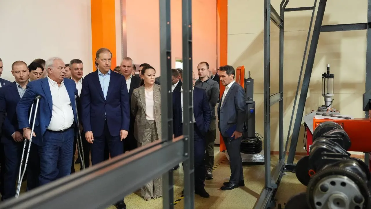 Первый вице-премьер правительства РФ посетил индустриальные площадки Подмосковья