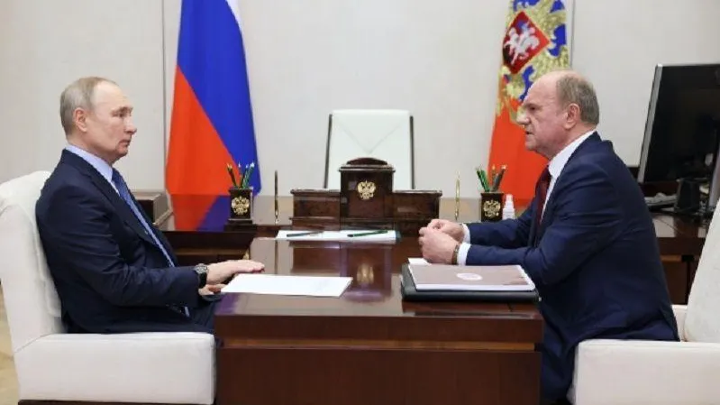 Владимир Путин на встрече с Зюгановым заявил о том, что уверен в победе России