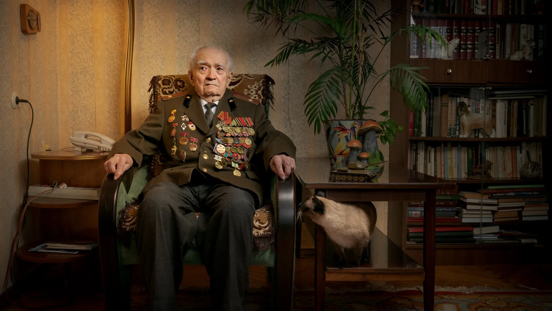 Участник Великой Отечественной войны Николай Львов. Фото: Федеральная служба безопасности Российской Федерации