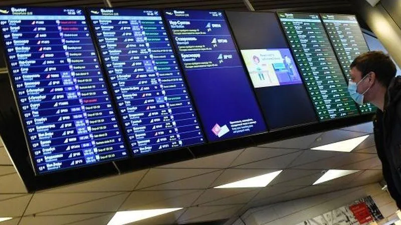 Две сотни рейсов отменены и задержаны в аэропортах Московского региона