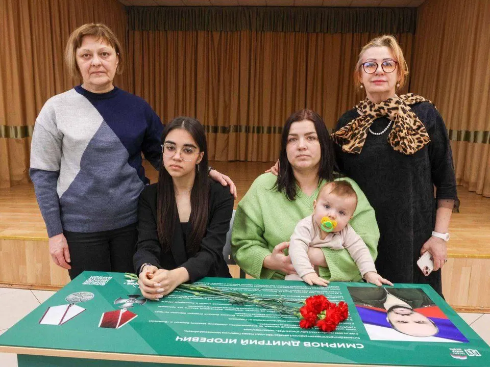 Семья Дмитрия Смирнова. Фото: пресс-служба администрации г.о. Подольск