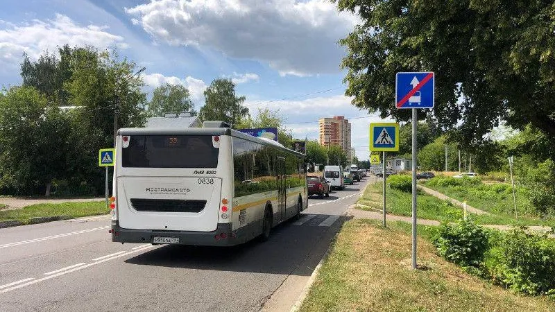В Подмосковье обустроили порядка 70 выделенных полос для общественного транспорта