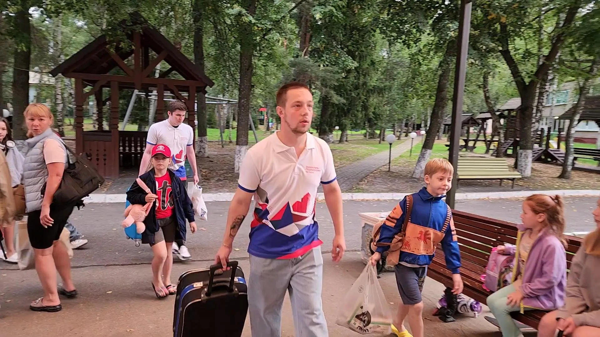 Пункт временного размещения в лагере «Мечта», Подольск