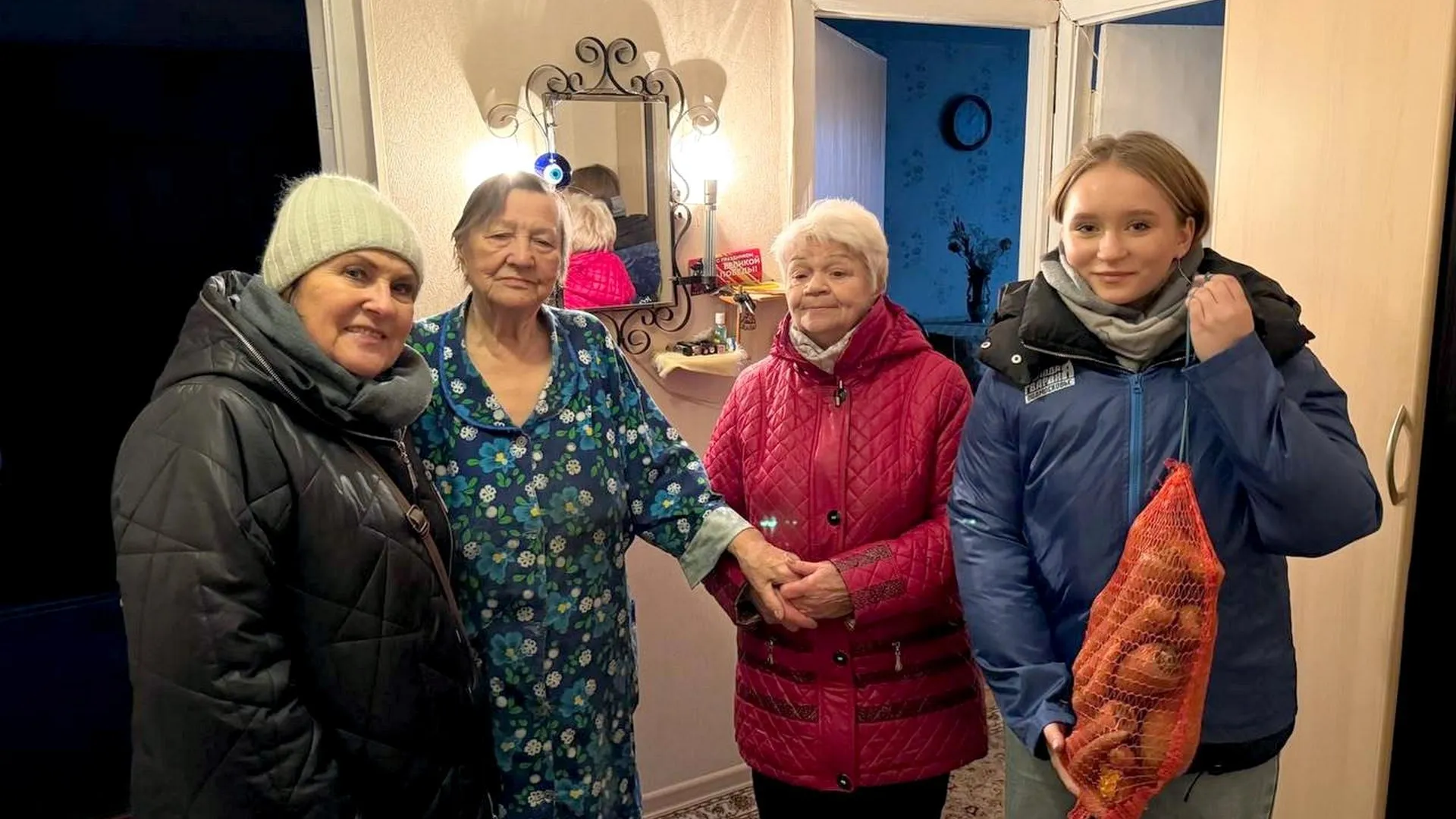 Ветеранов городского округа Луховицы обеспечили овощными наборами