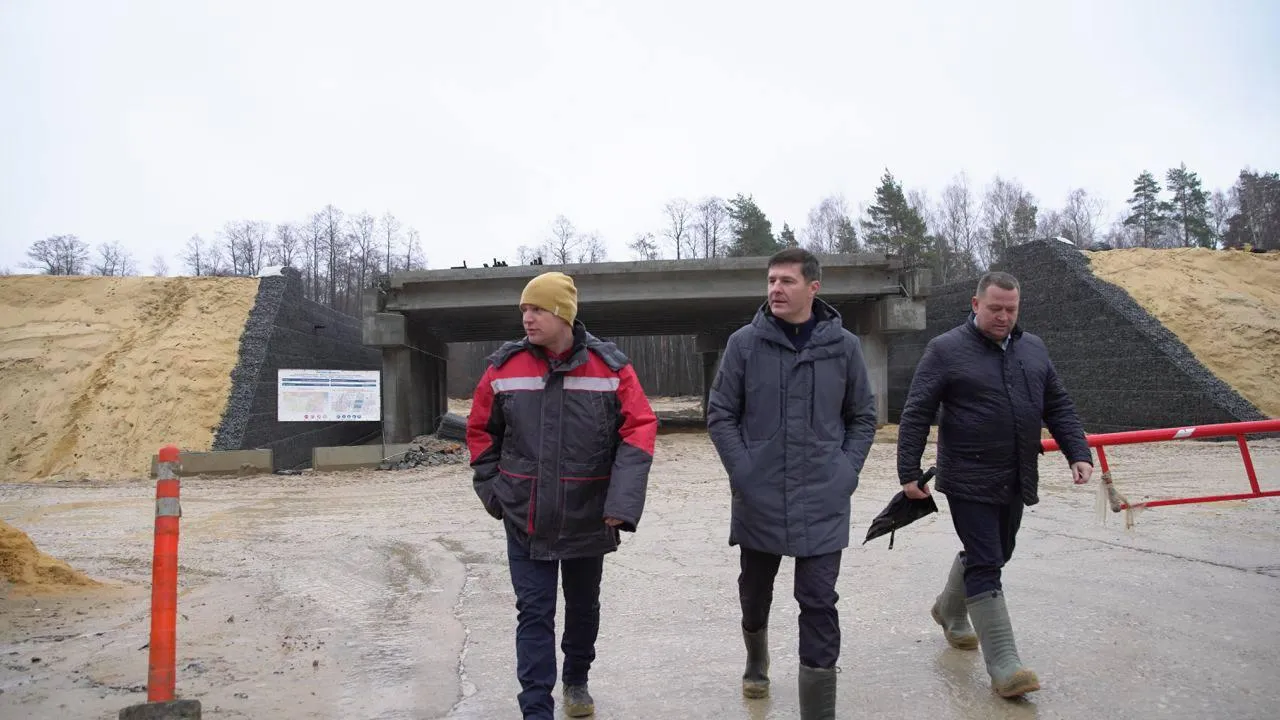 В городском округе Люберцы проверили строительство новой дороги