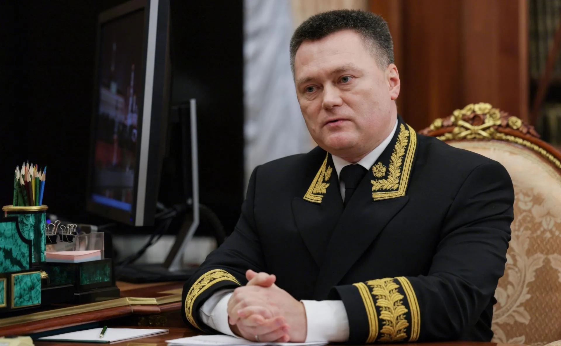 Председатель Верховного суда России Игорь Краснов. Gavriil Grigorov/Kremlin Pool