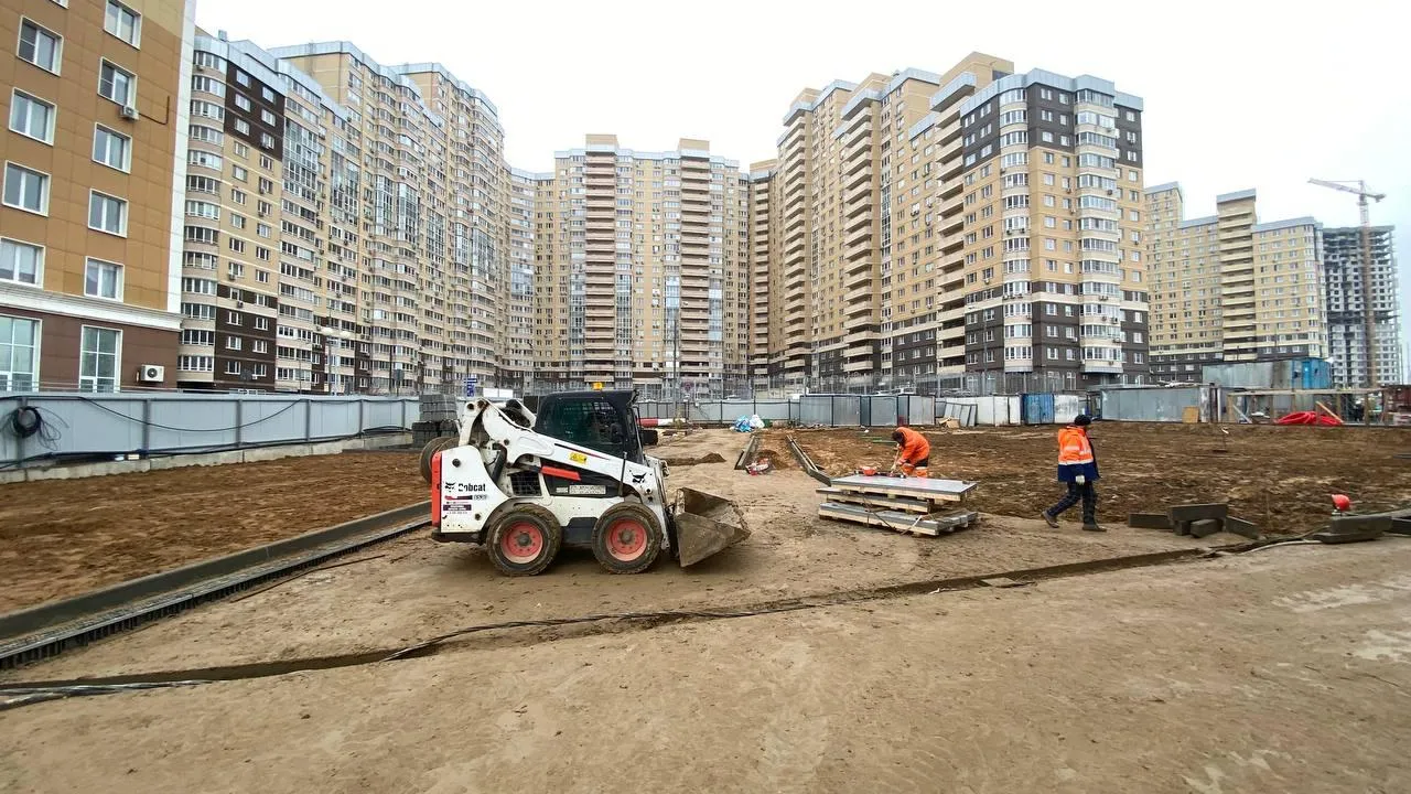Строительство школы в ЖК «Одинбург» завершат в Одинцове в июне