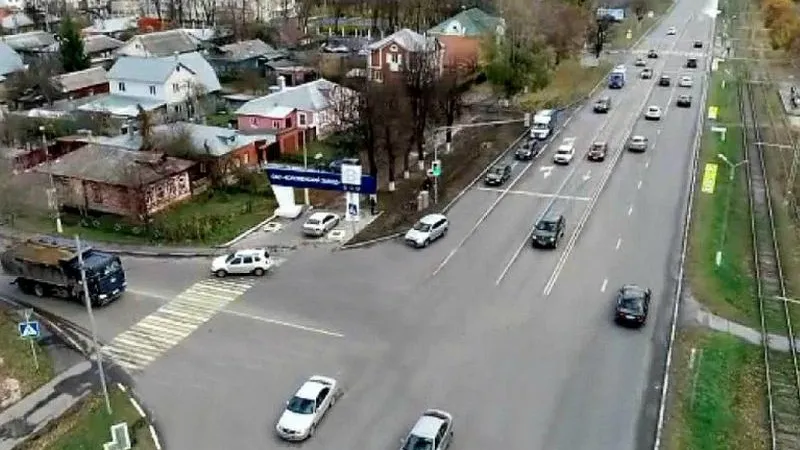 Пропускную способность перекрестка увеличили вдвое в Коломне
