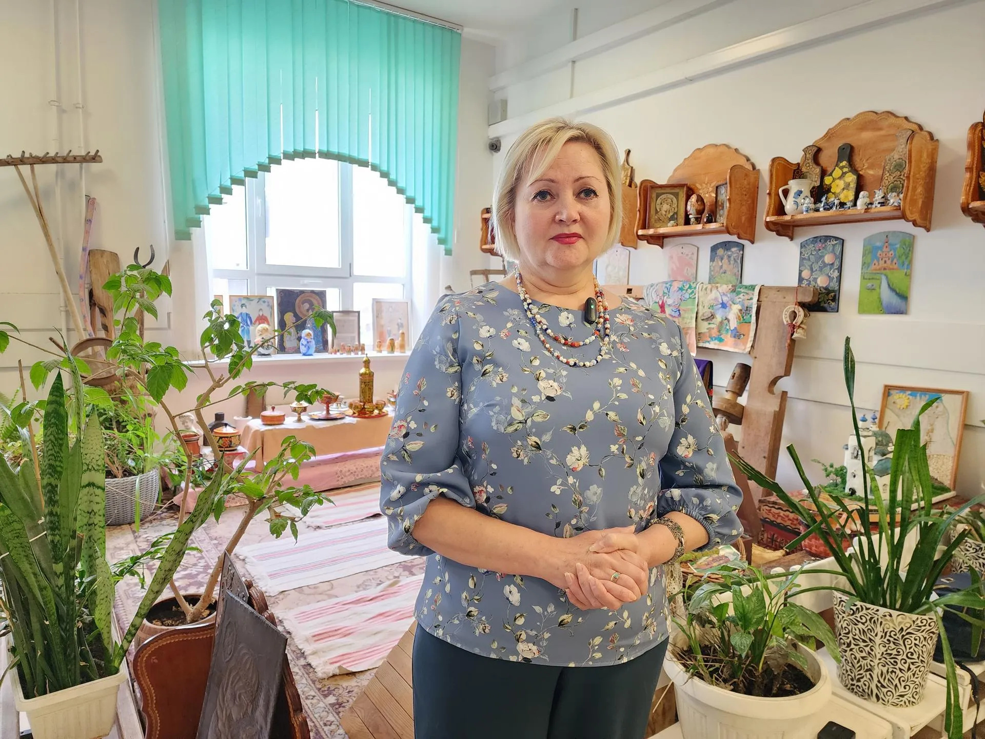 Директор Ильинской средней школы №26 Надежда Садкова. Фото: Ирина Моисеева