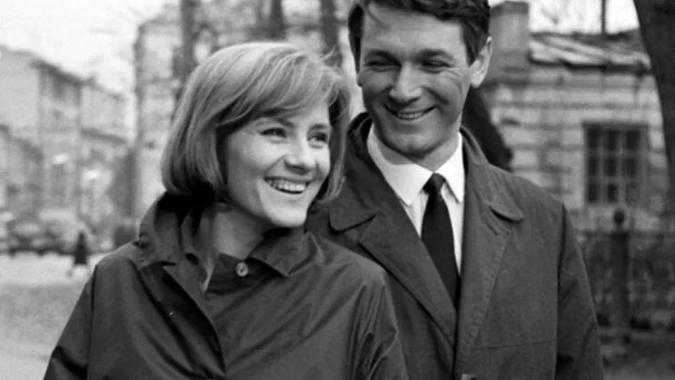 Кадр из фильма «Июльский дождь». Режиссер М. Хуциев. 1966 год